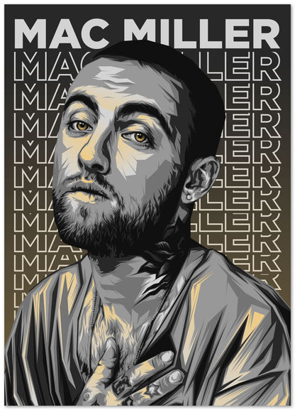 Mac Miller Pop Art 26 - @LuckyDream