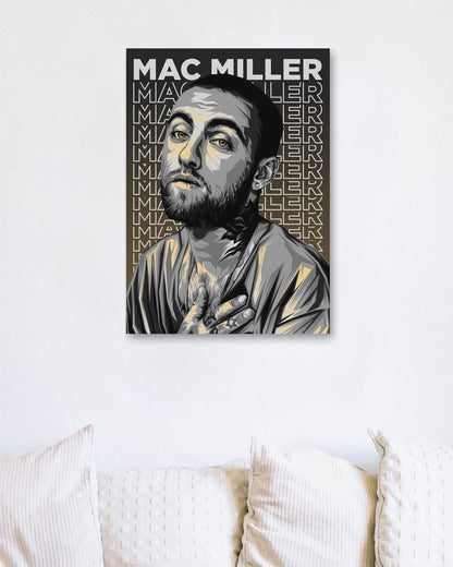 Mac Miller Pop Art 26 - @LuckyDream