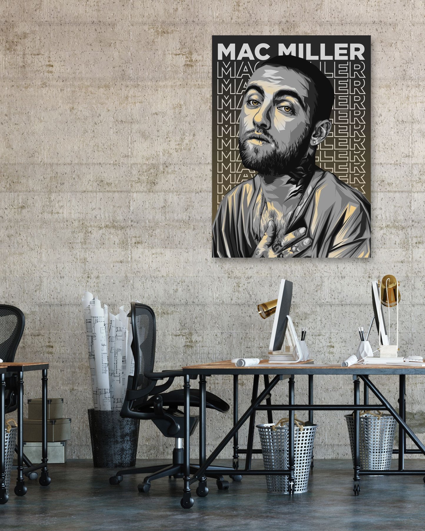 Mac Miller Pop Art 26 - @LuckyDream