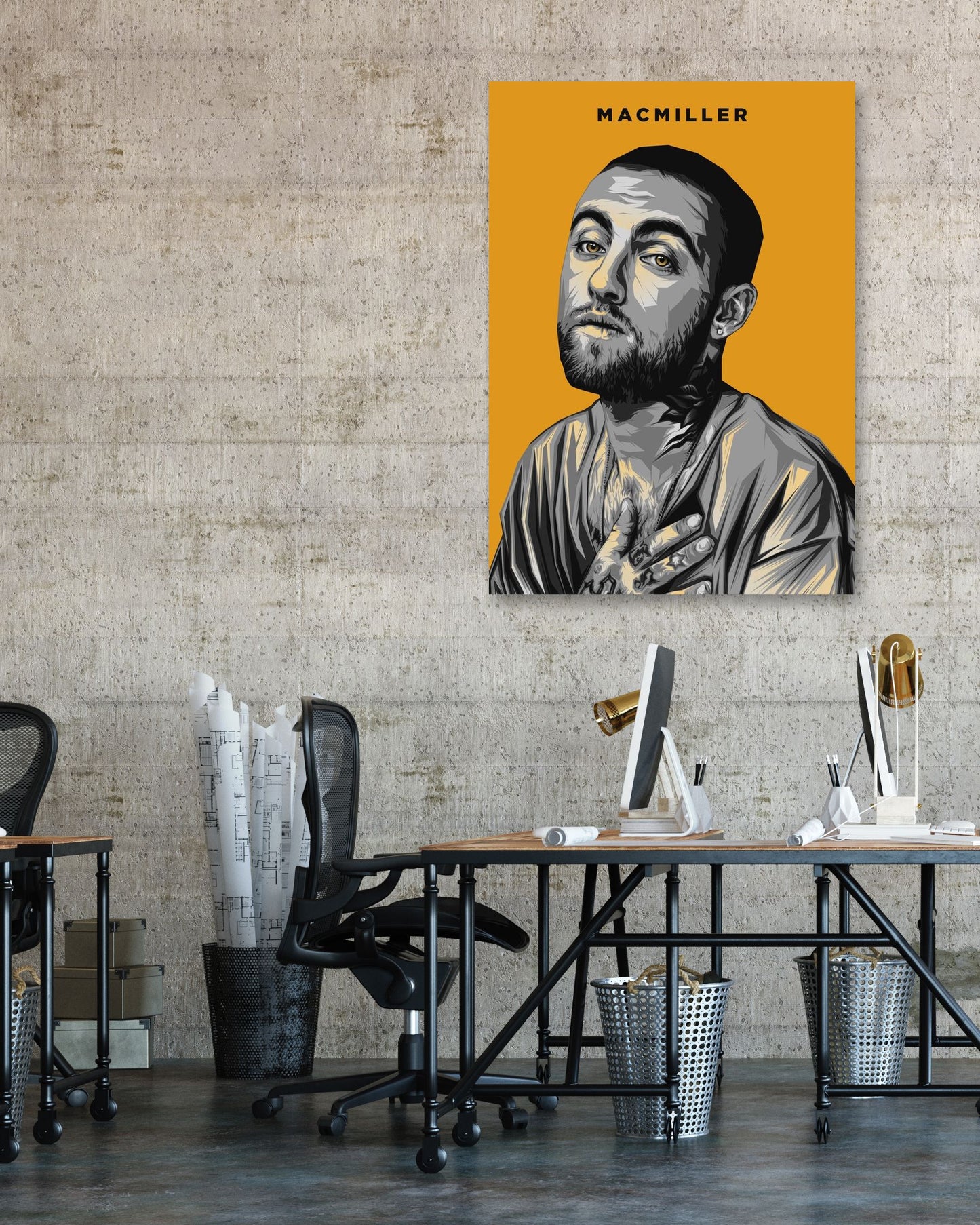 Mac Miller Pop Art 28 - @LuckyDream