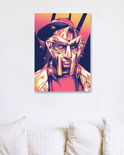 MF Doom Pop Art 4 - @LuckyDream