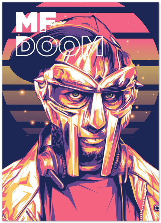 MF Doom Pop Art 5 - @LuckyDream