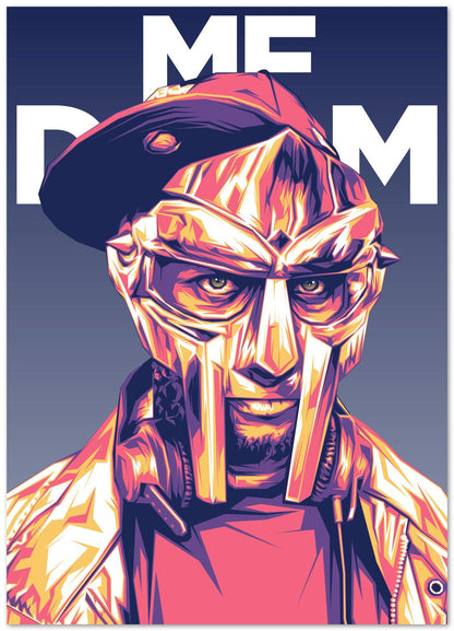 MF Doom Pop Art 6 - @LuckyDream