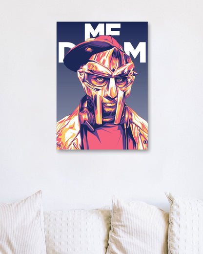 MF Doom Pop Art 6 - @LuckyDream