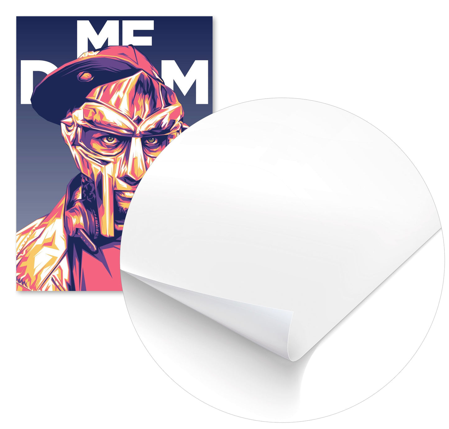 MF Doom Pop Art 6 - @LuckyDream