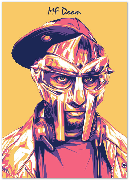 MF Doom Pop Art 7 - @LuckyDream