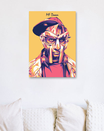 MF Doom Pop Art 7 - @LuckyDream