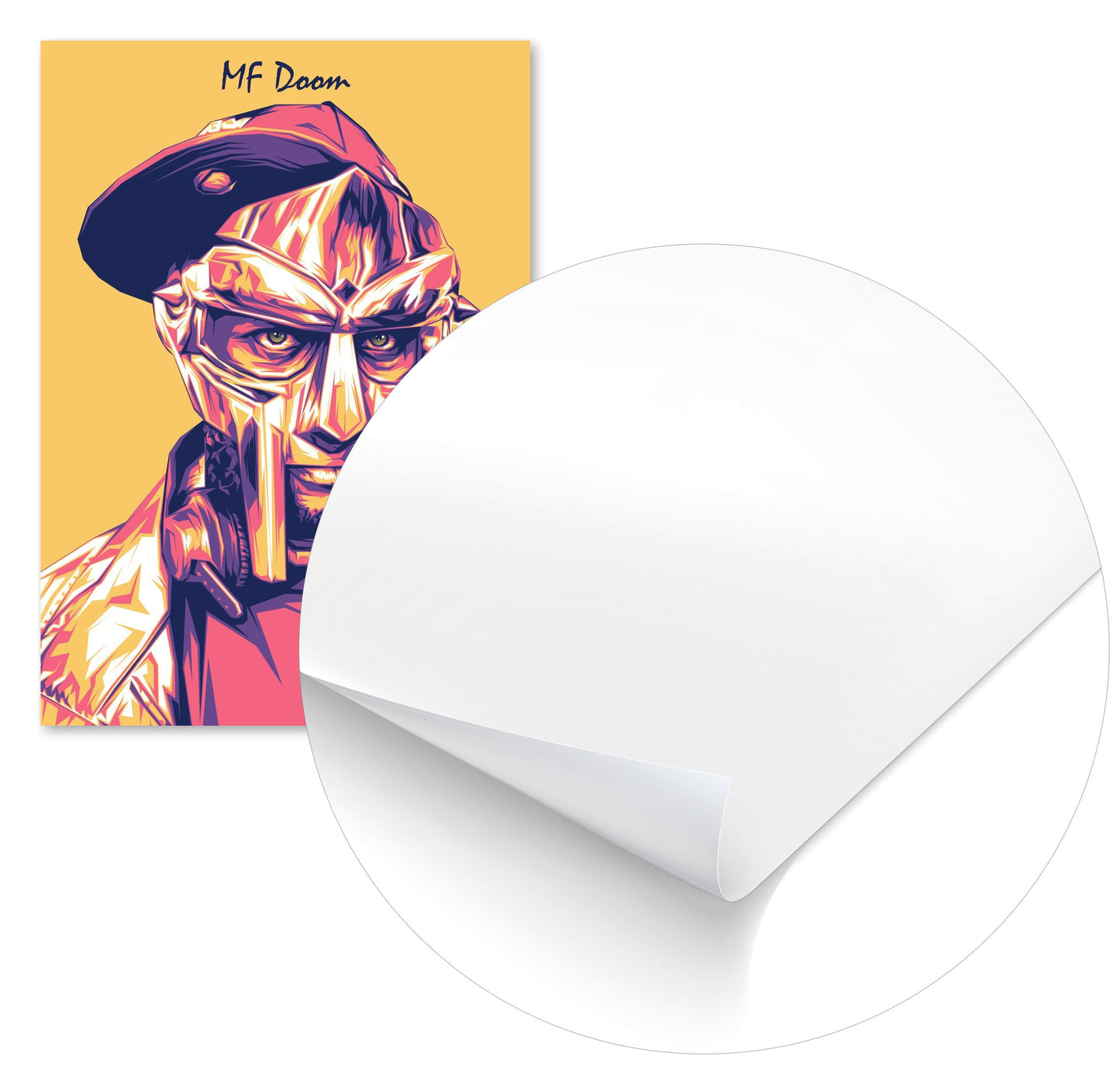 MF Doom Pop Art 7 - @LuckyDream