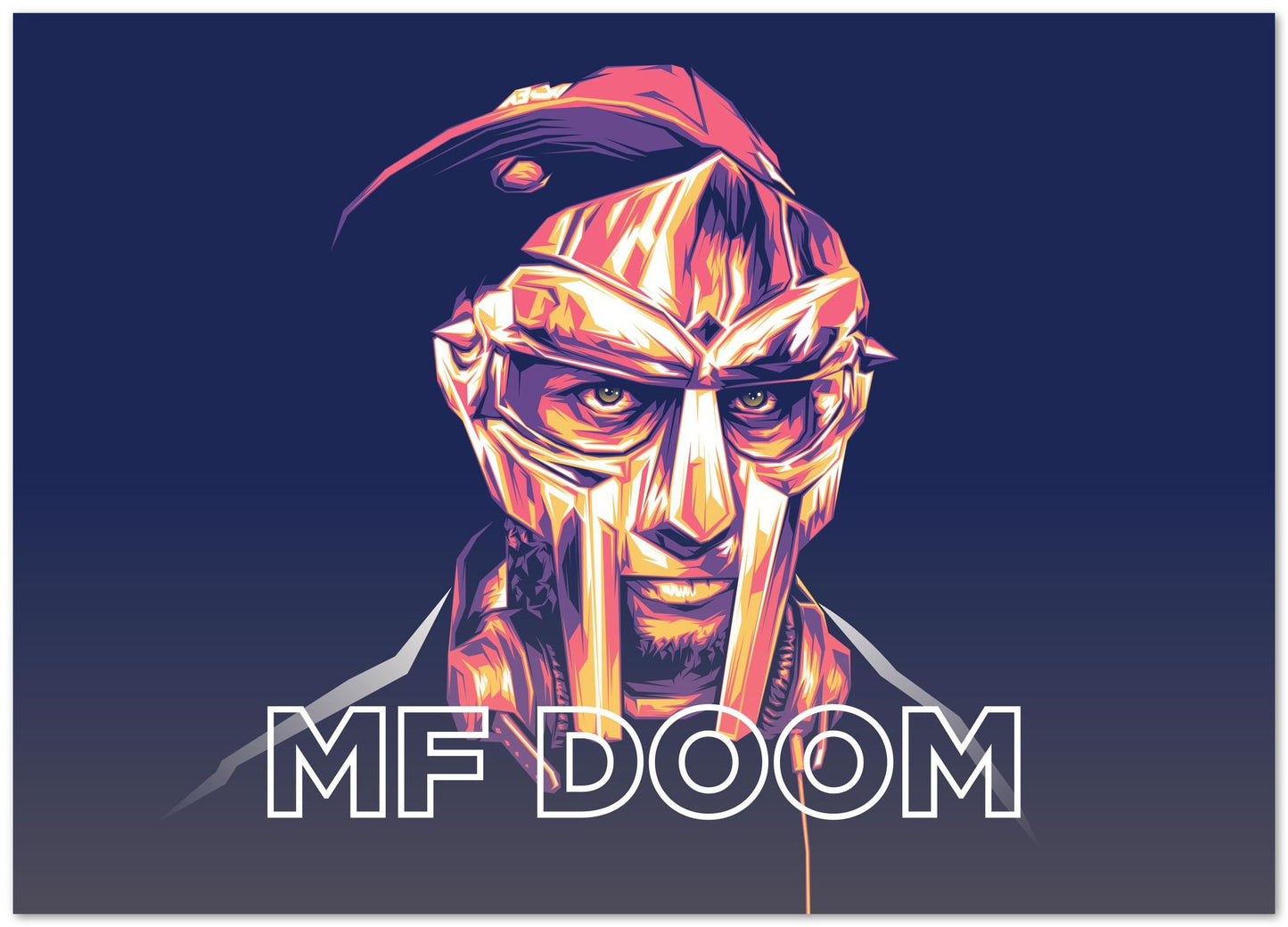 MF Doom Pop Art 8 - @LuckyDream