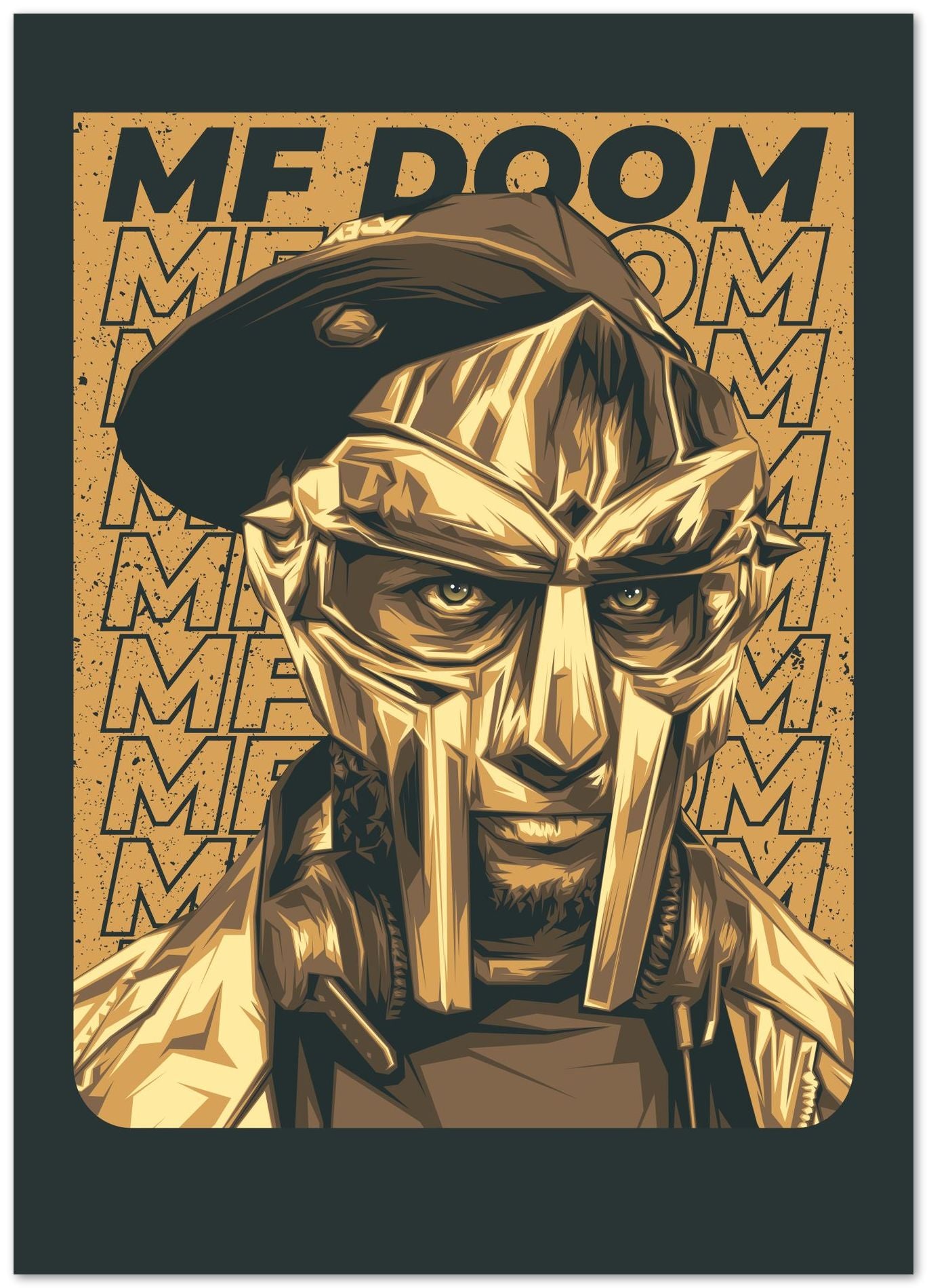 MF Doom Pop Art 9 - @LuckyDream