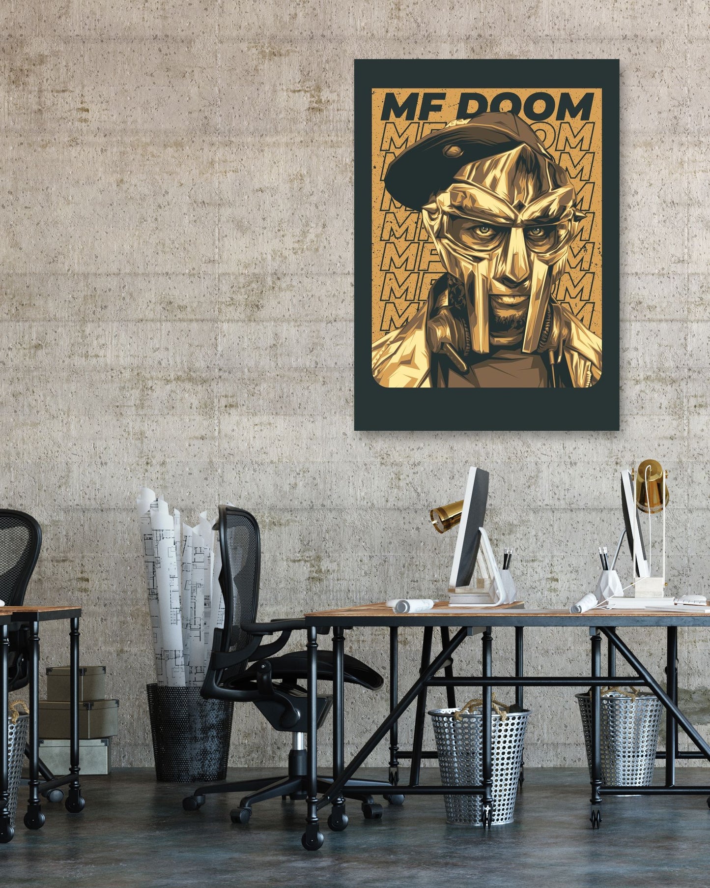 MF Doom Pop Art 9 - @LuckyDream