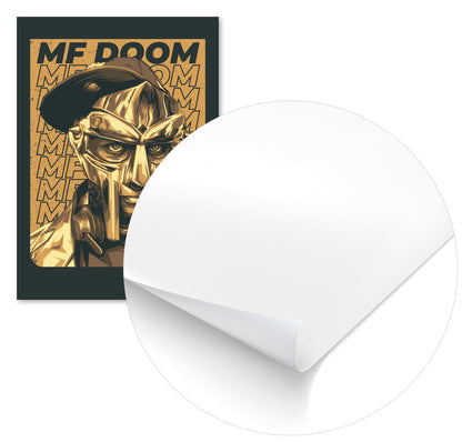 MF Doom Pop Art 9 - @LuckyDream