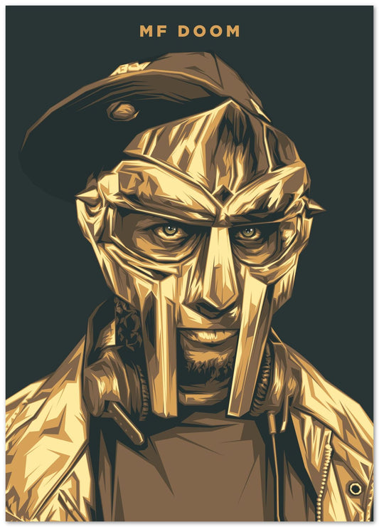 MF Doom Pop Art 10 - @LuckyDream