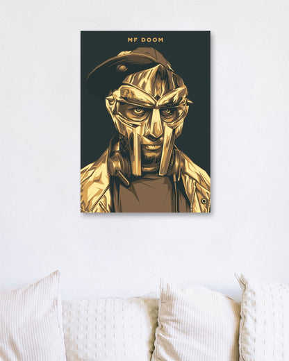 MF Doom Pop Art 10 - @LuckyDream