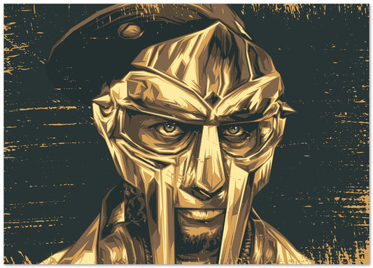 MF Doom Pop Art 11 - @LuckyDream