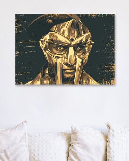 MF Doom Pop Art 11 - @LuckyDream