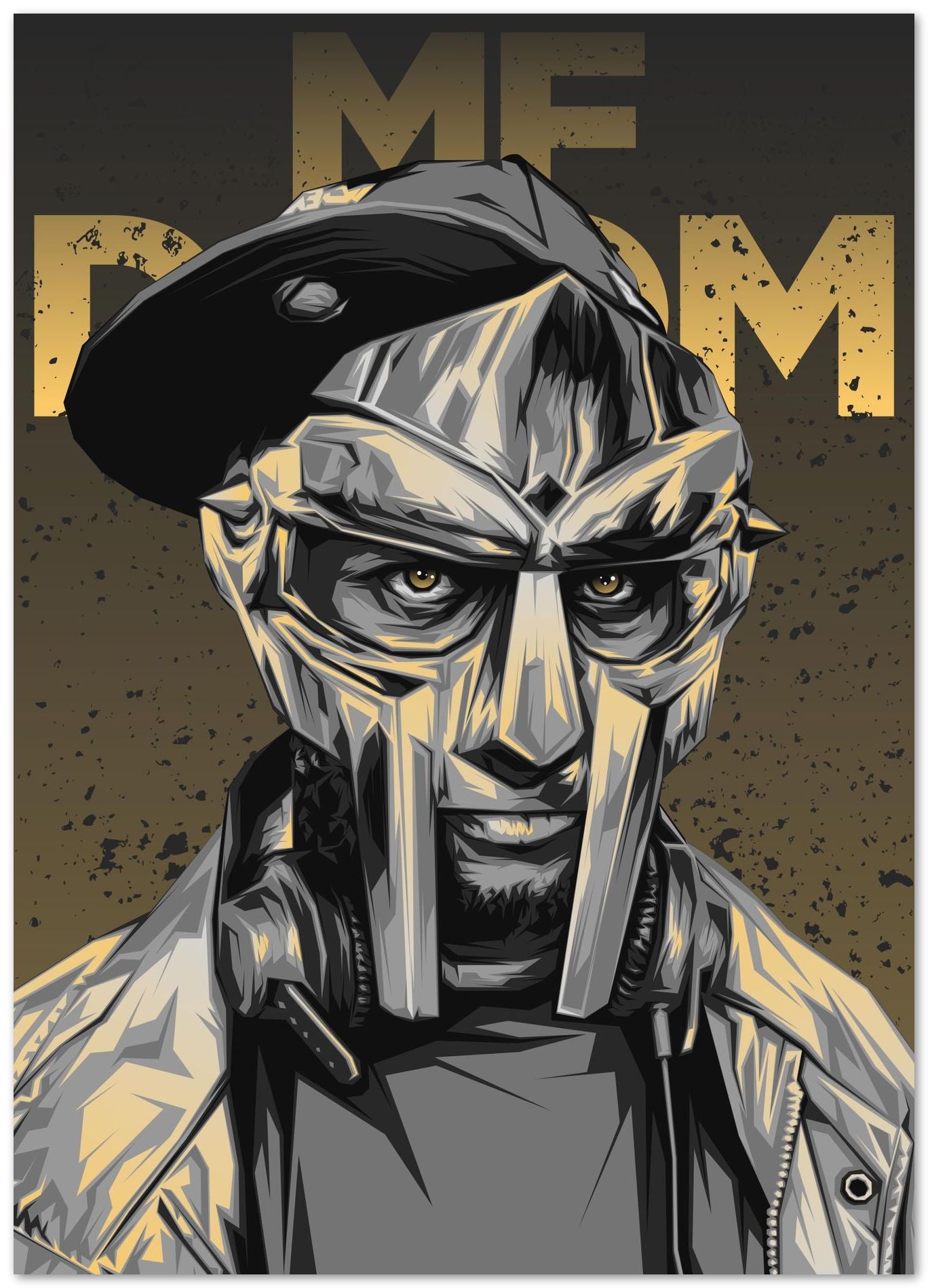 MF Doom Pop Art 12 - @LuckyDream