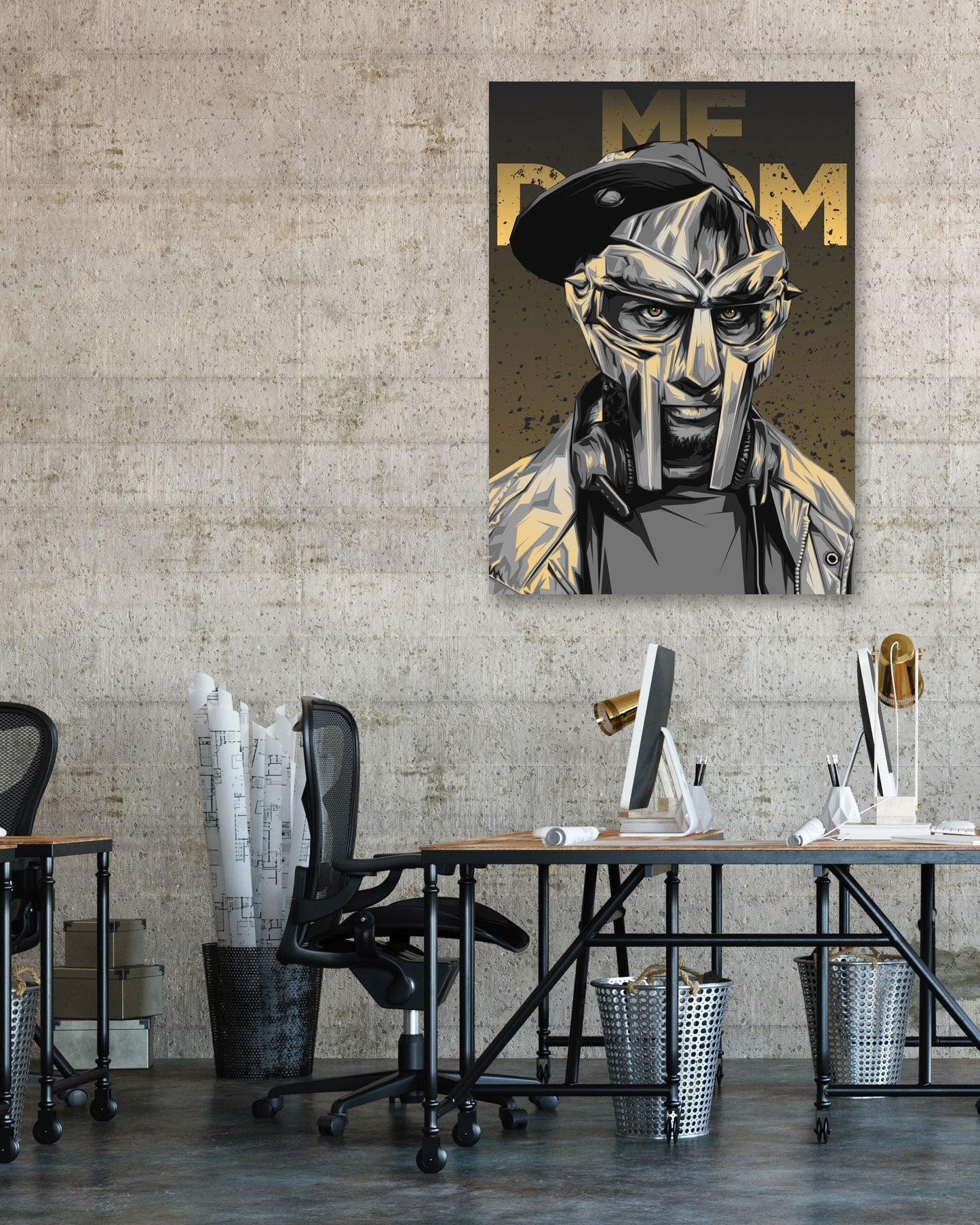 MF Doom Pop Art 12 - @LuckyDream