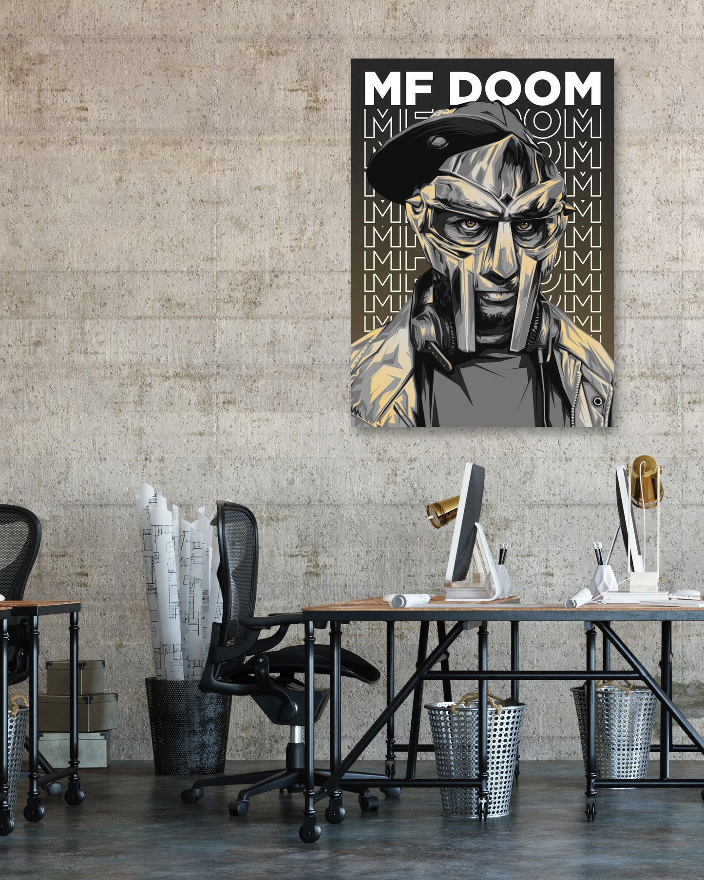 MF Doom Pop Art 13 - @LuckyDream