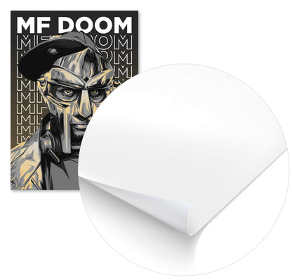 MF Doom Pop Art 13 - @LuckyDream