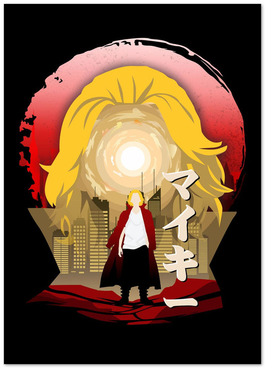 Mikey Tokyo Revengers Anime - @WpapArtist