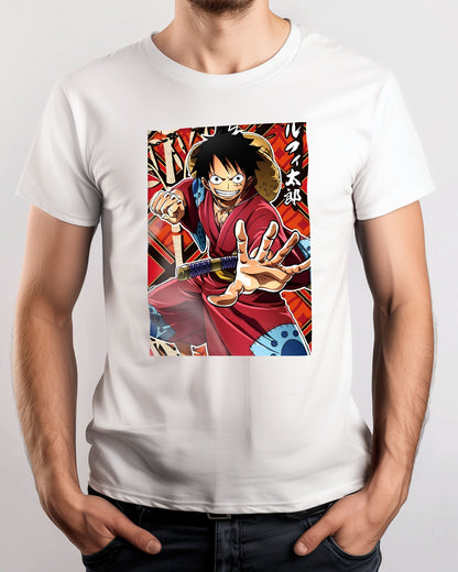 Luffy one piece - @Retro80s