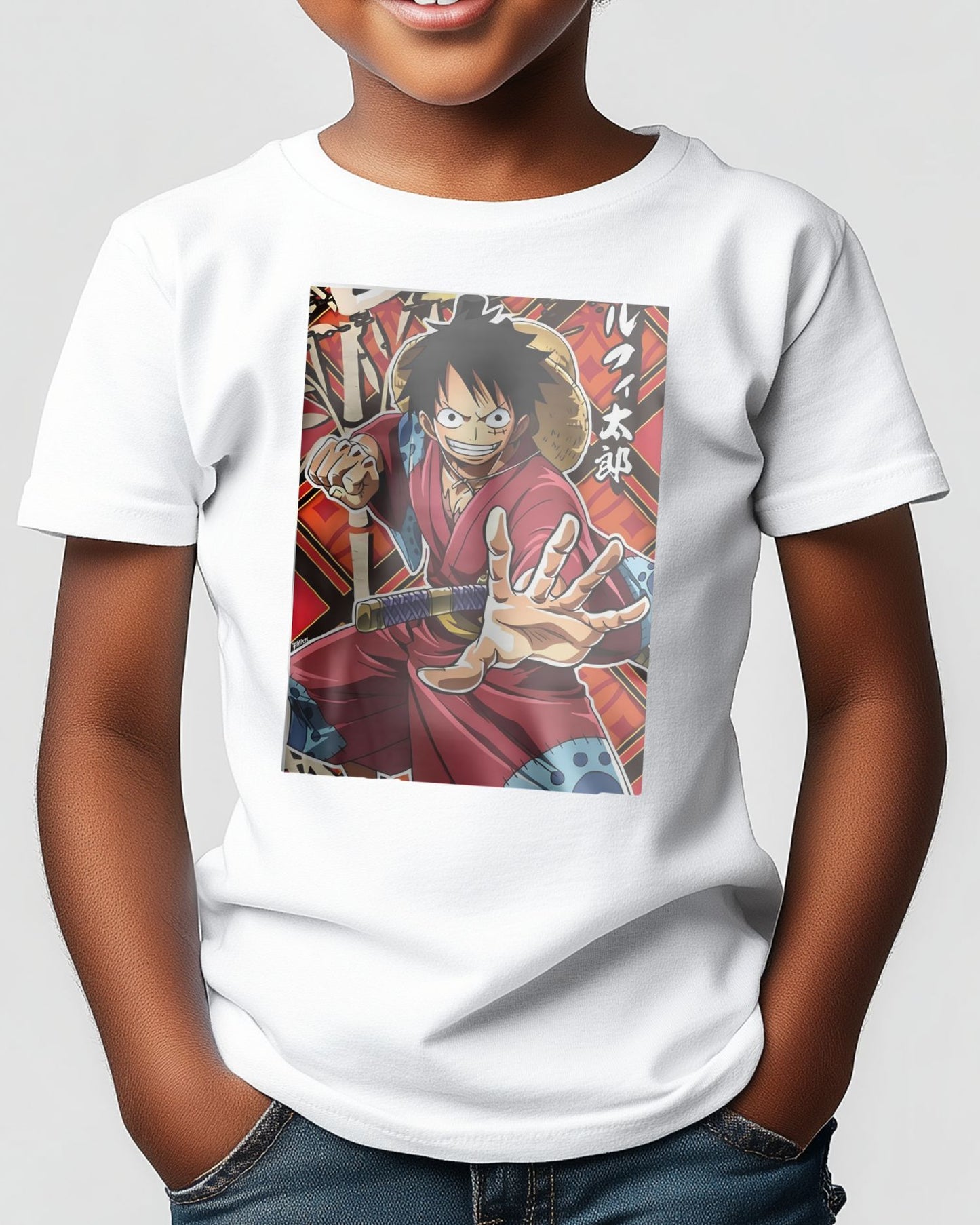 Luffy one piece - @Retro80s