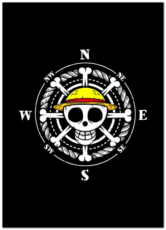 One piece compass - @Retro80s