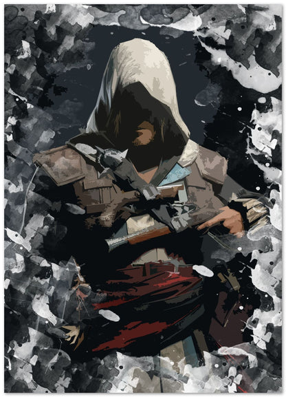 assassins creed simple watercolor - @beautifulday