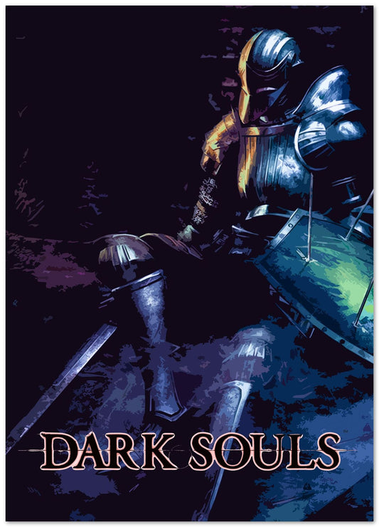 dark souls game poster - @beautifulday