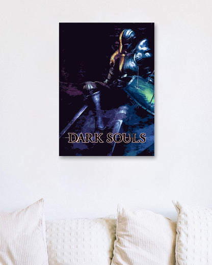 dark souls game poster - @beautifulday