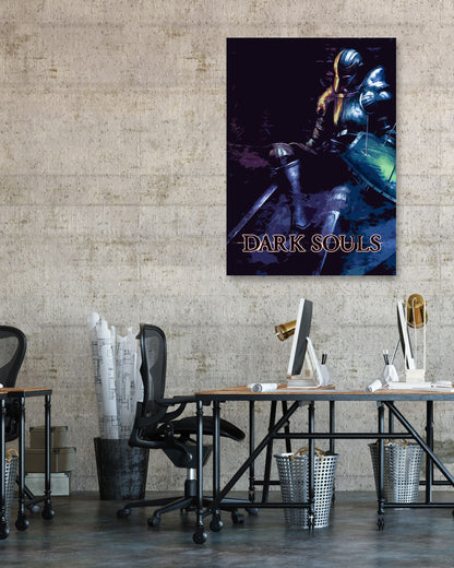 dark souls game poster - @beautifulday