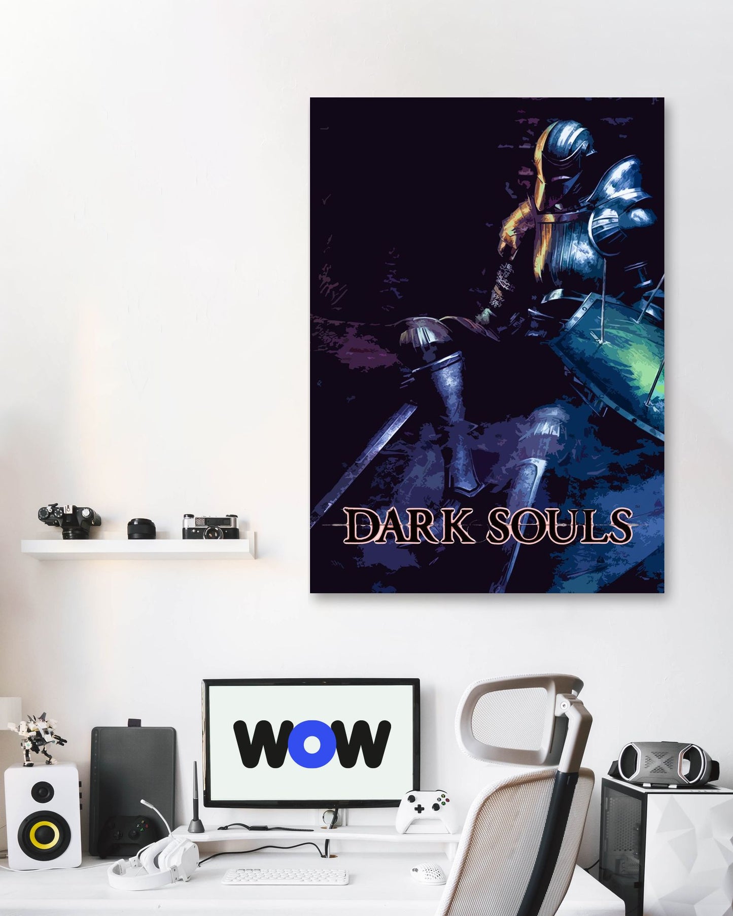 dark souls game poster - @beautifulday