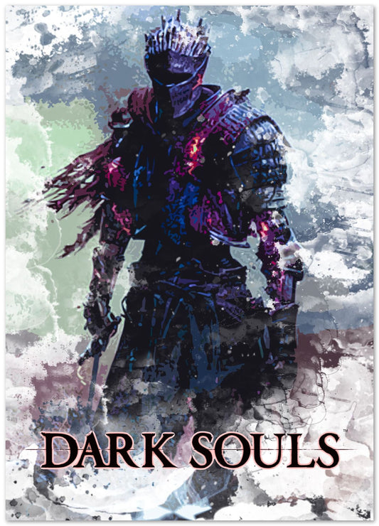 dark souls watercolor - @beautifulday