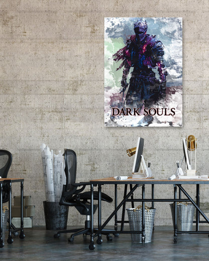 dark souls watercolor - @beautifulday