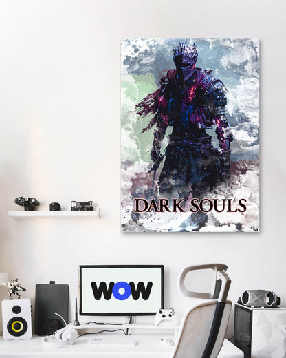 dark souls watercolor - @beautifulday