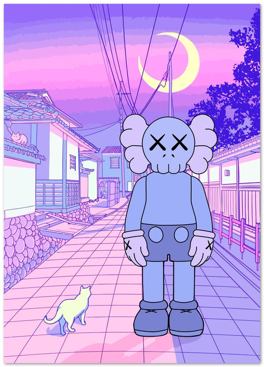 kaws night in japan - @Ciat.kicks