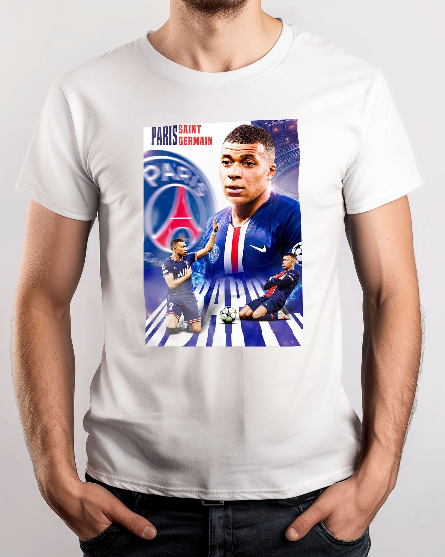 Kylian Mbappe Footballer - @ColorizeStudio