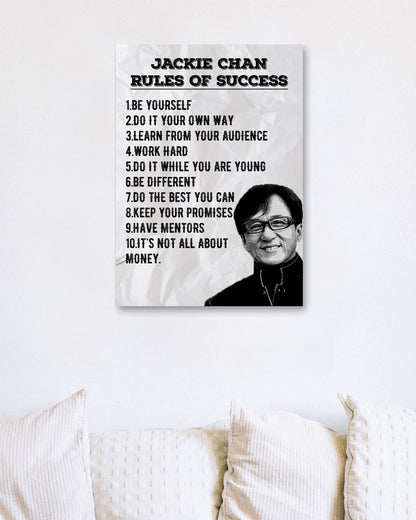 Rules of Success Jackie Chan - @ColorizeStudio