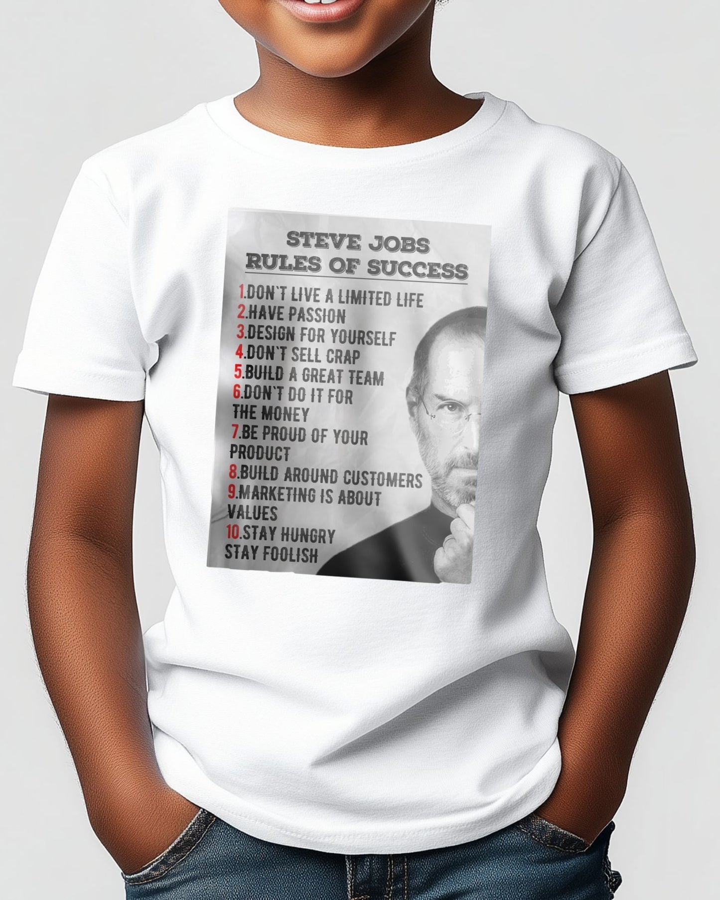 Rules of Success Steve Jobs Quote - @ColorizeStudio