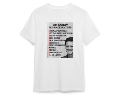 Rules of Success Jim Carrey Quote - @ColorizeStudio