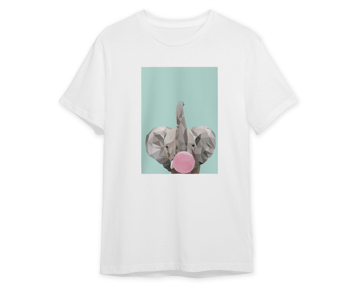 bubble gum animal cute elephant - @Artnesia