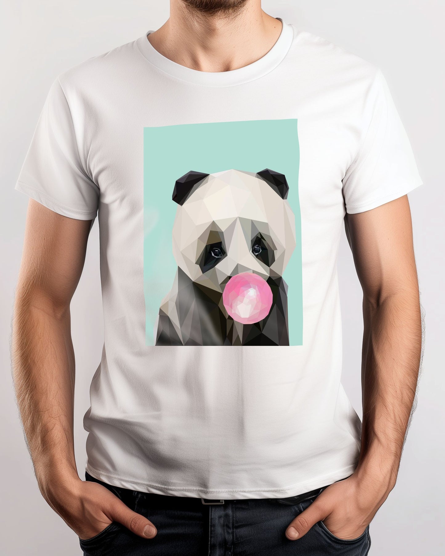 Nursery animal bubble gum cute funny baby panda - @Artnesia