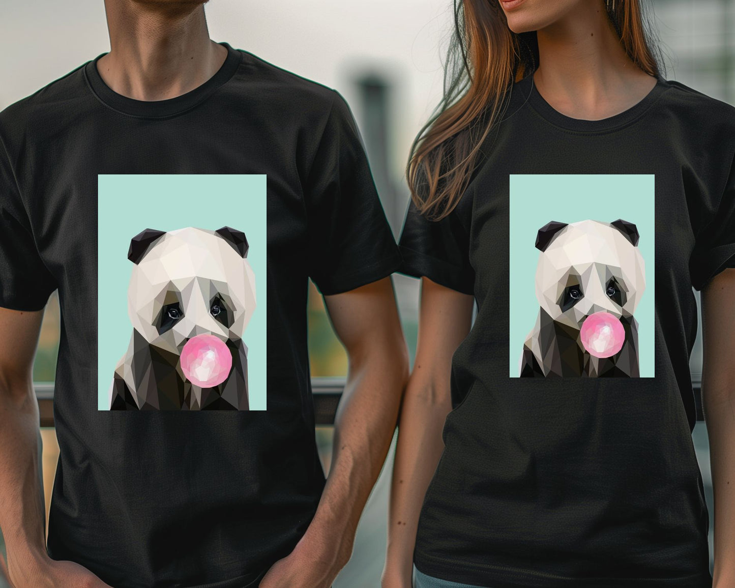 Nursery animal bubble gum cute funny baby panda - @Artnesia