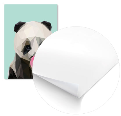 Nursery animal bubble gum cute funny baby panda - @Artnesia