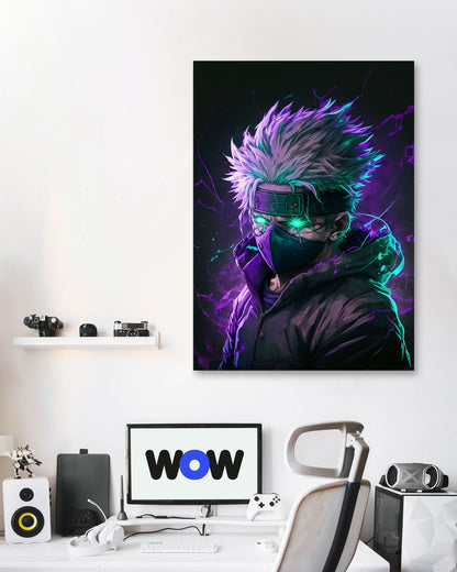 Kakashi Ninja Modern Style - @WpapArtist