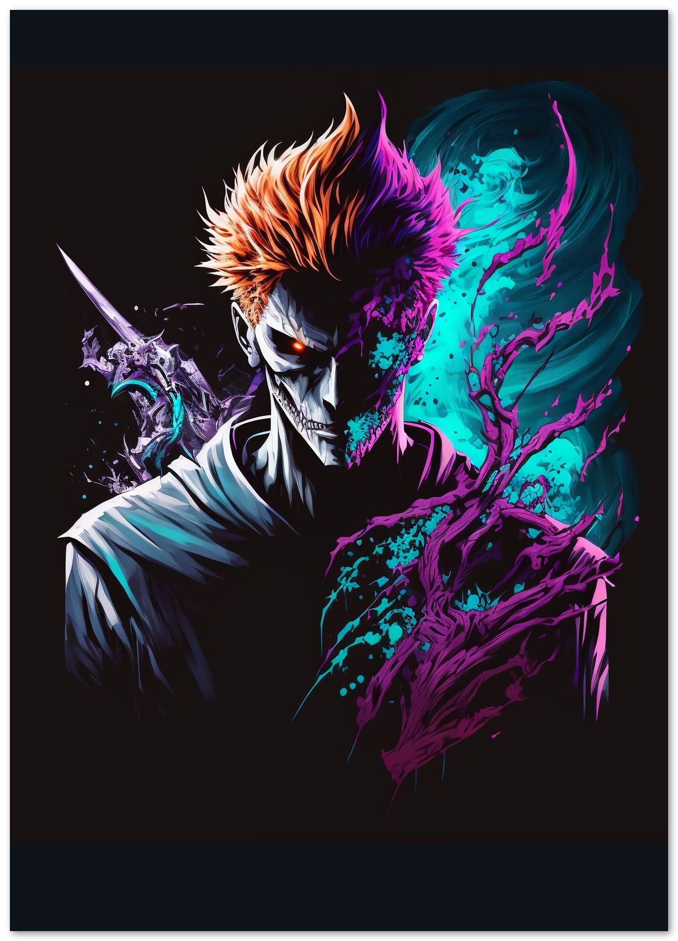 Bankai ichigo Anime Modern - @WpapArtist