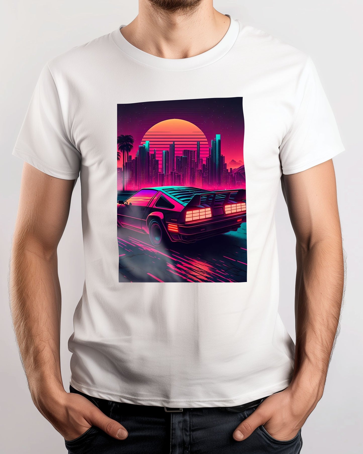 Car Retro Synthwave  - @NotoCreative