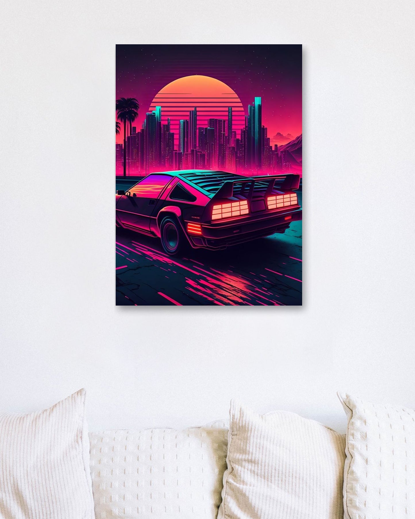 Car Retro Synthwave  - @NotoCreative