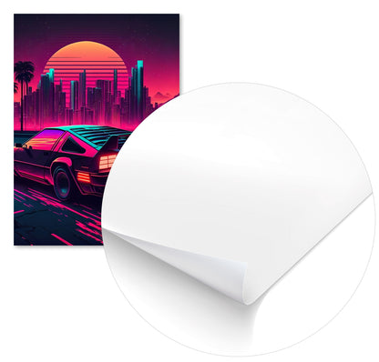 Car Retro Synthwave  - @NotoCreative